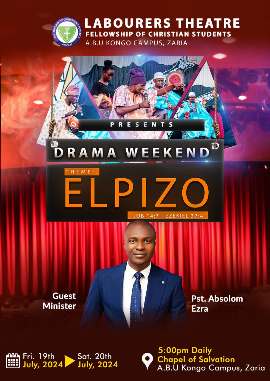 Drama weekend Flier